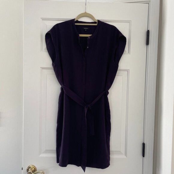 Aritzia Babaton Purple Dress Size L - Picture 2 of 7